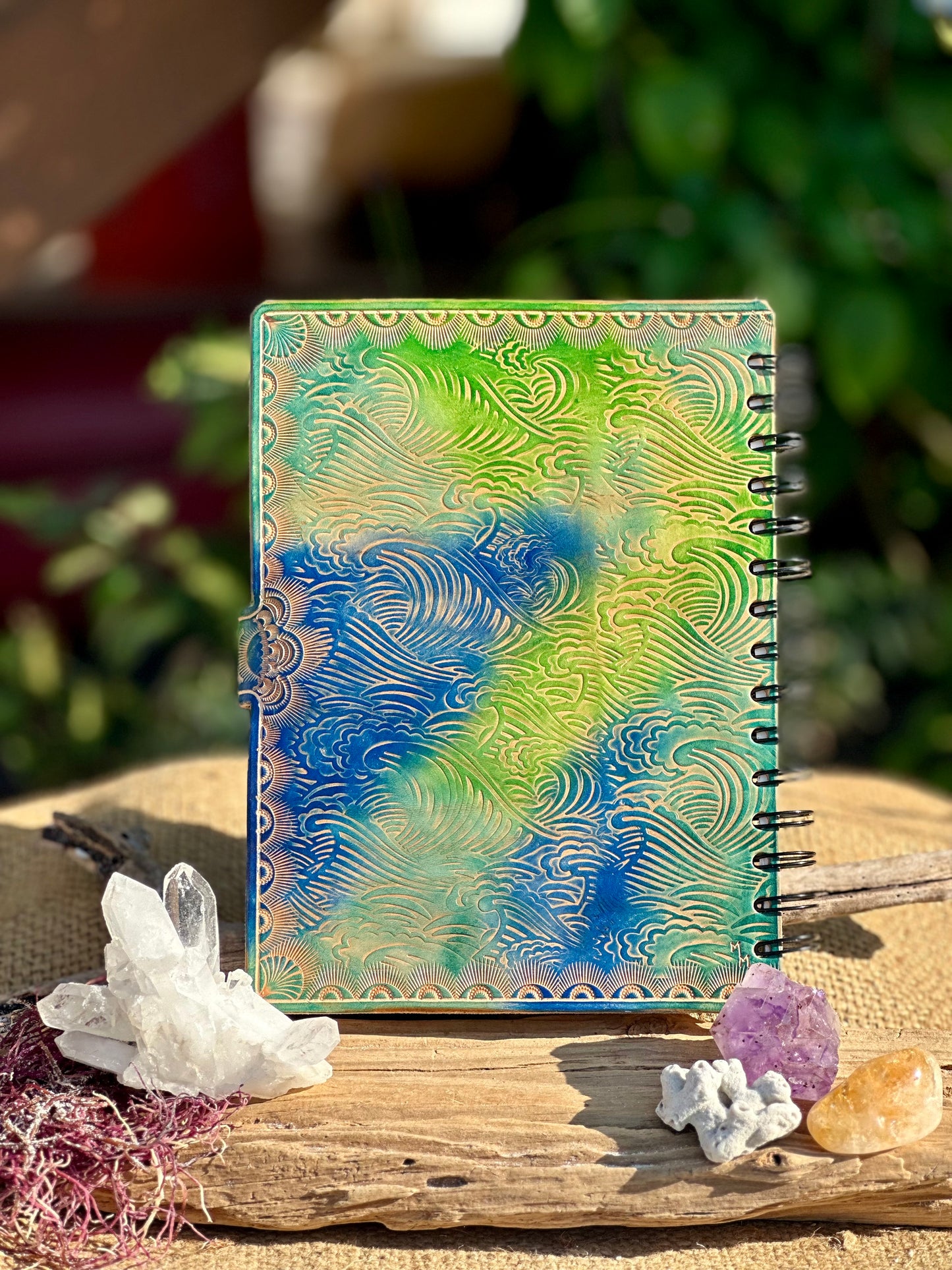 Leather Sea Turtle Sketchbook / Journal