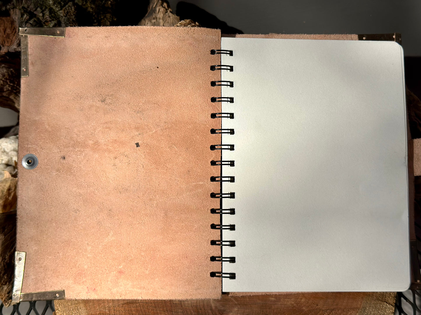 Leather Mandala Sketchbook / Journal