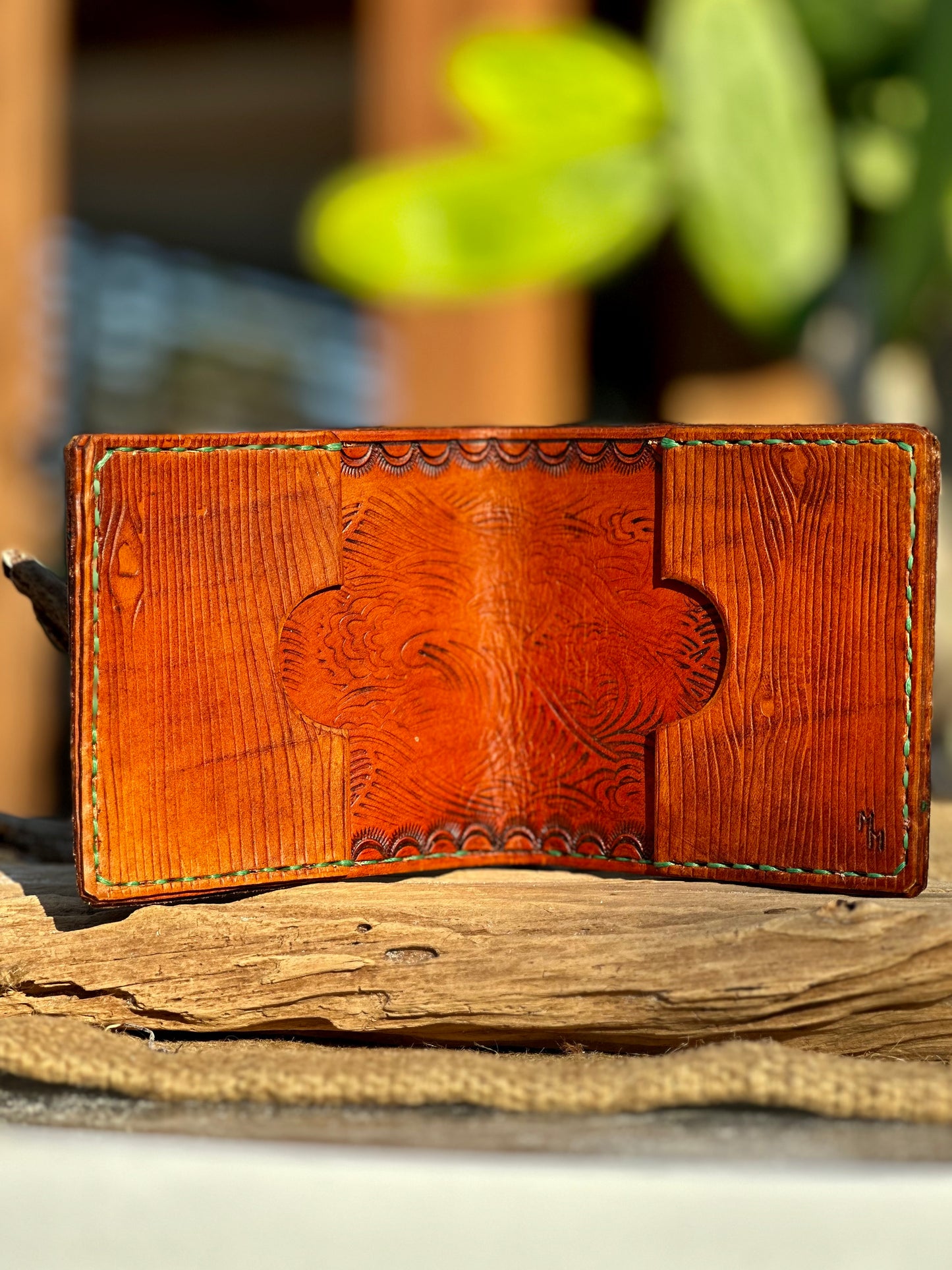 Leather Trout Bifold Wallet
