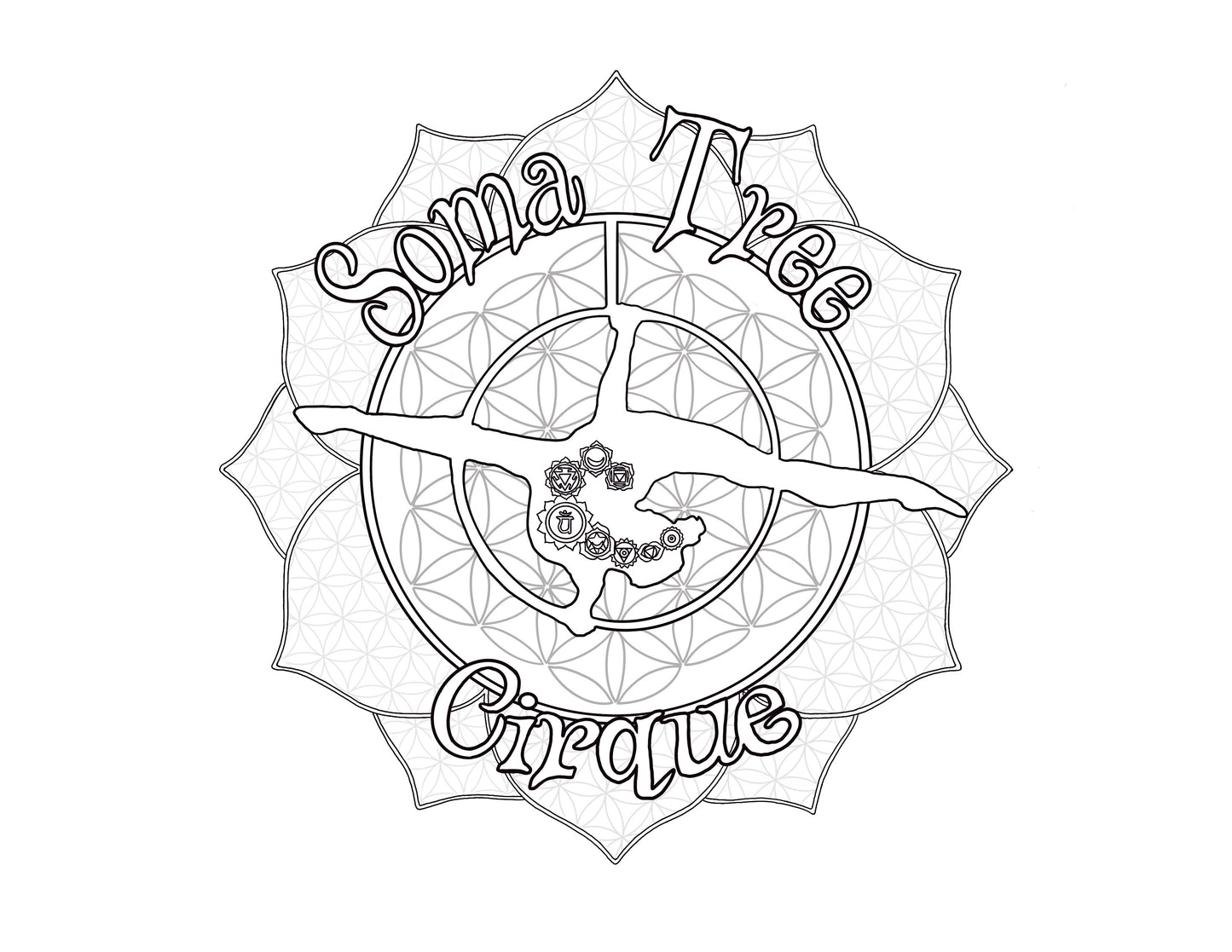 Soma Tree Cirque Coloring Page