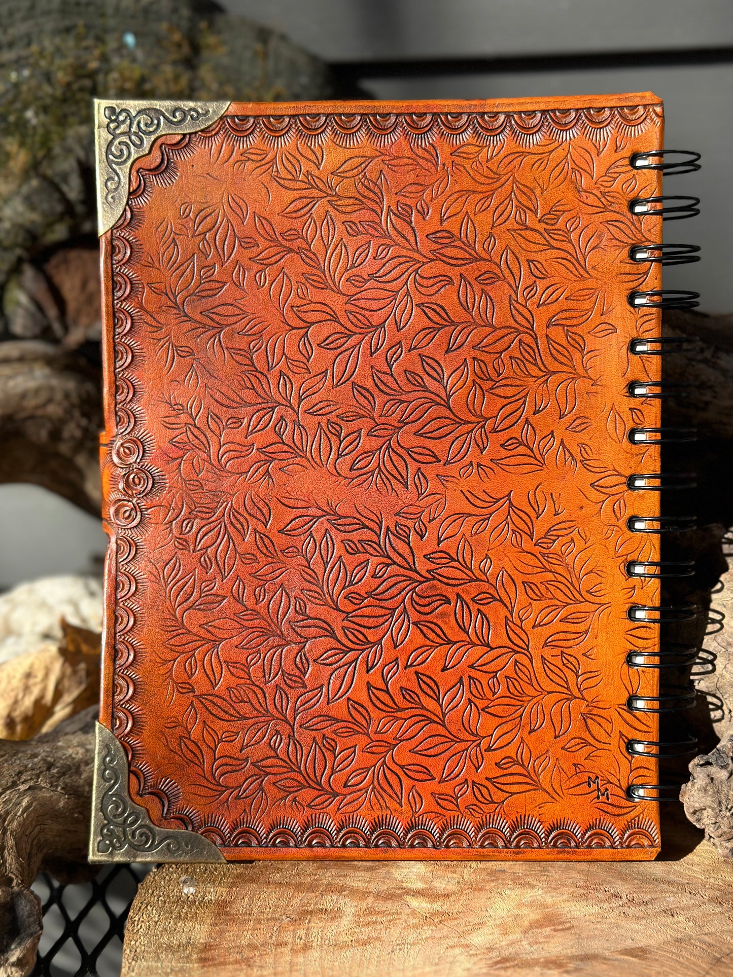Leather Bat Sketchbook / Journal