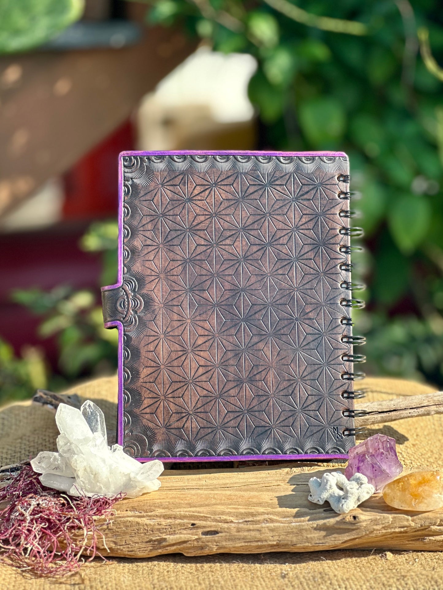 Leather Moon Sketchbook / Journal