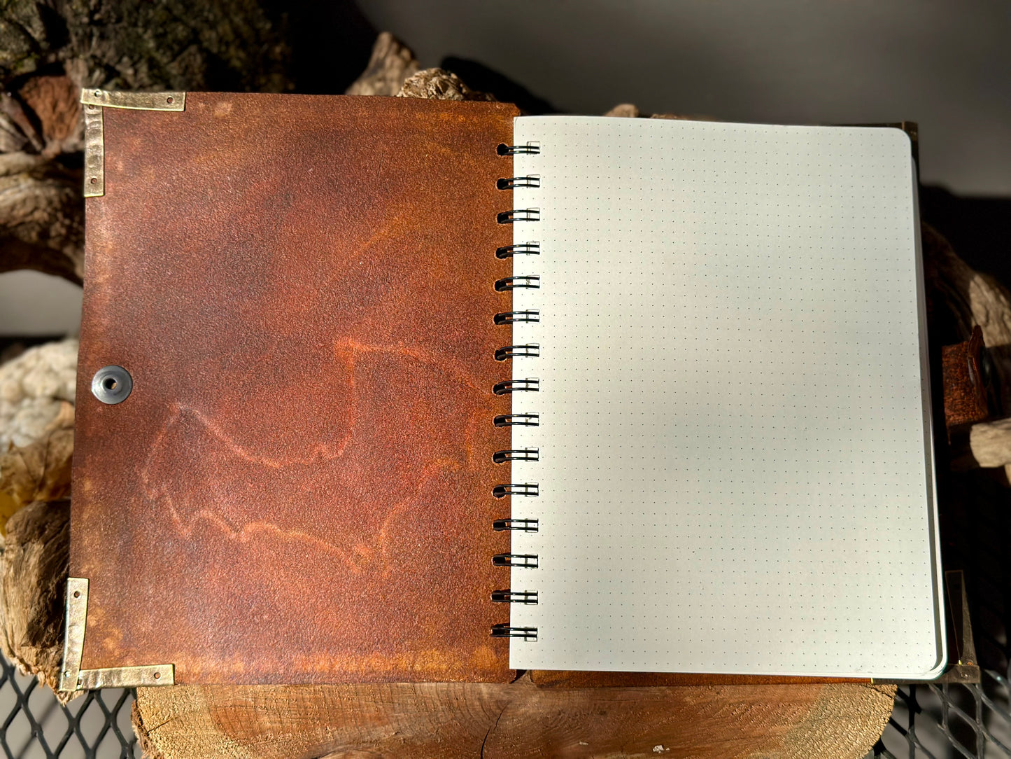 Leather Bat Sketchbook / Journal