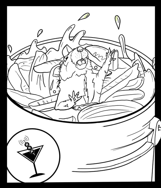 BRP Pickle Rat Coloring Page