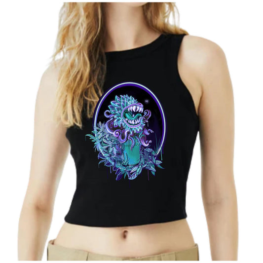 Venus Fly Trap Crop Top