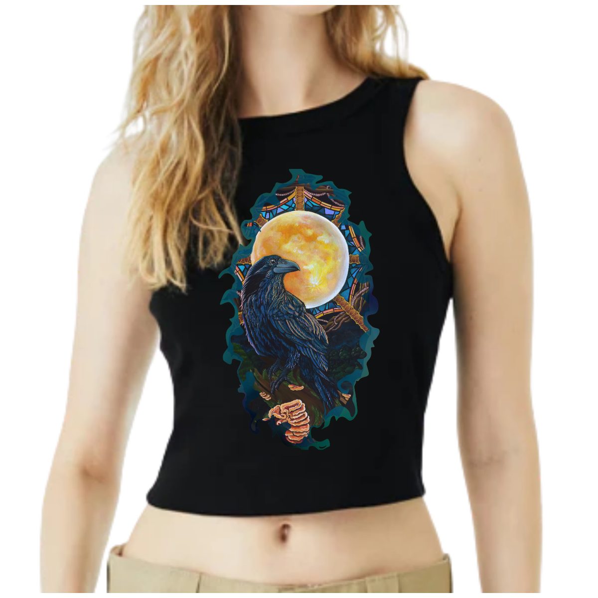 Crow Crop Top