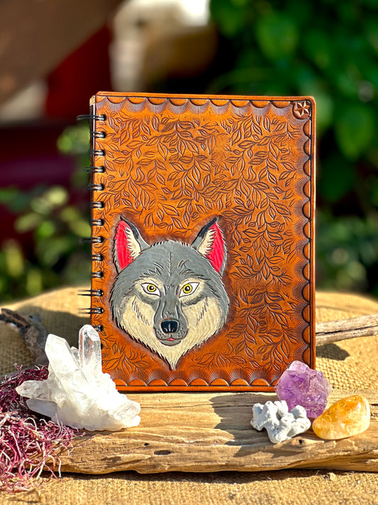 Leather Wolf Sketchbook / Journal