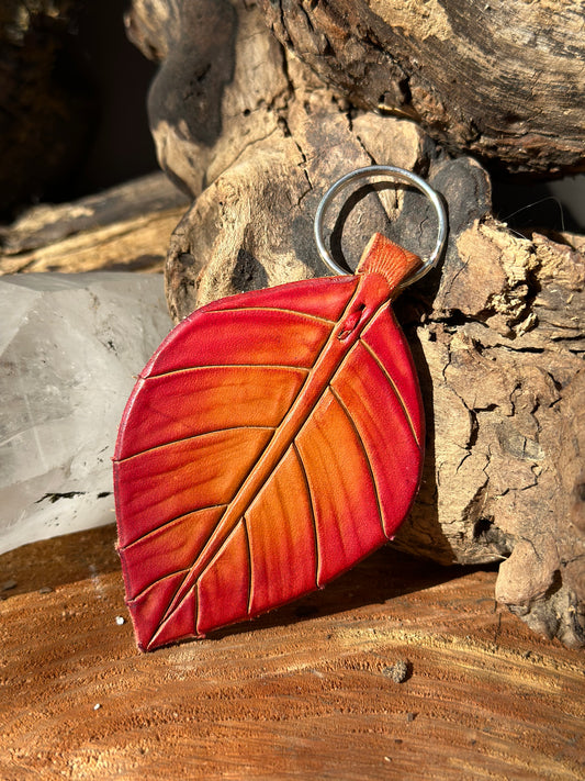 Leaf Key Chain