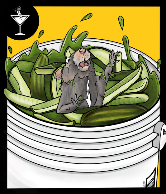 “Rat Drowning in Tub of Pickles” Prints